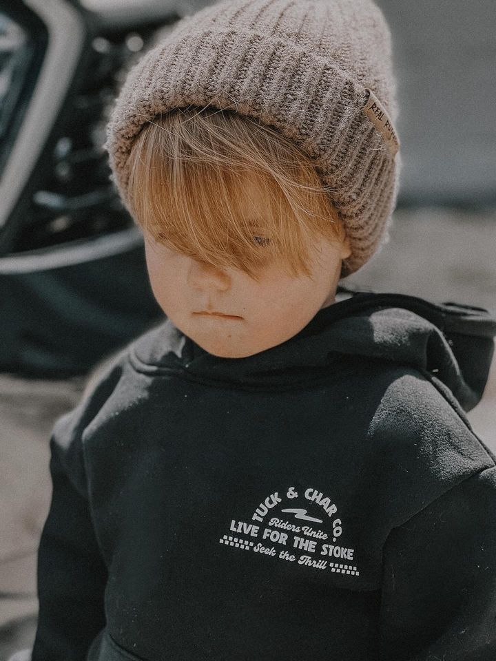 Riders Unite: Live for the Stoke (Black) - Tuck & Char Co.