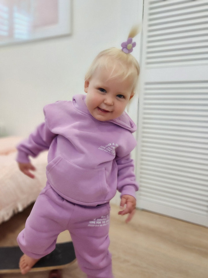 Riders Unite: Live For The Stoke (Purple) - Sweatsuit - Tuck & Char Co.