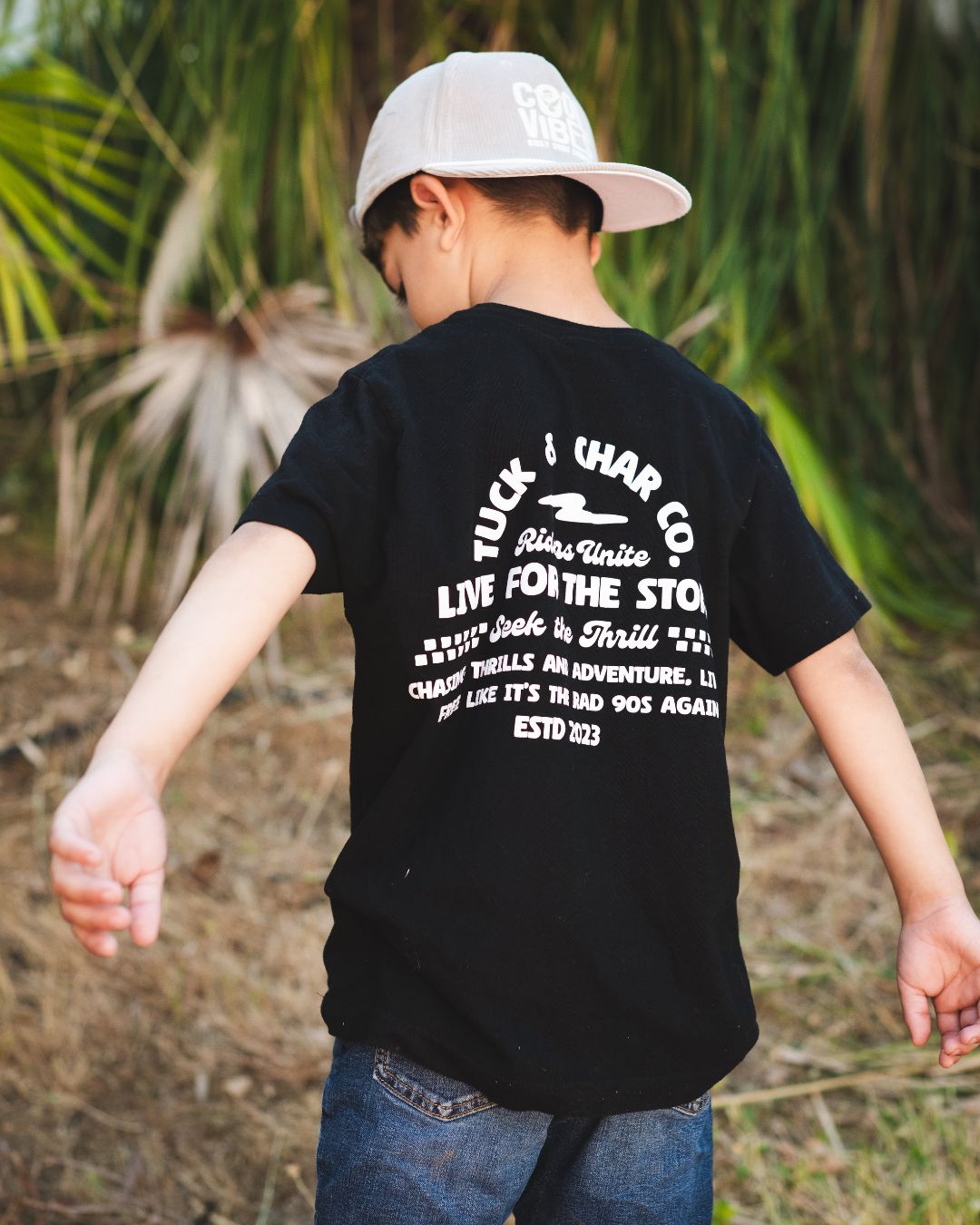 Riders Unite T-Shirt - Black - Tuck & Char Co.