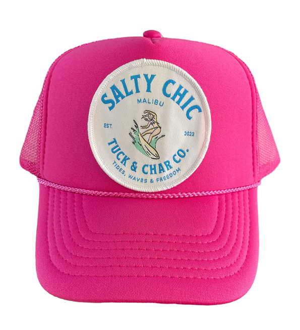 Salty Chic Trucker Hat Youth - Tuck & Char Co. 