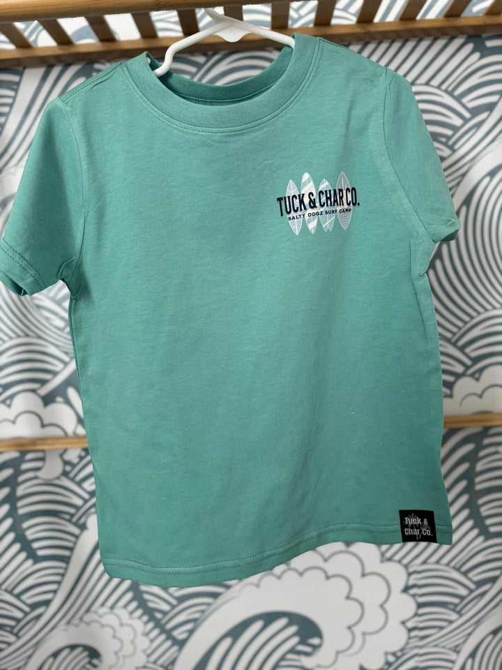 Salty Dogz Surf Camp T-Shirt - Tuck & Char Co.