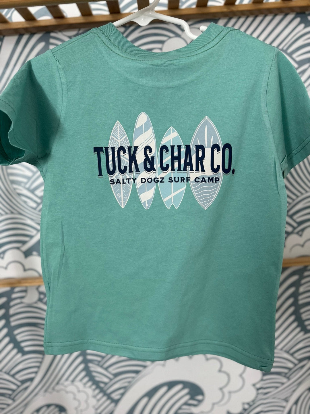 Salty Dogz Surf Camp T-Shirt - Tuck & Char Co.