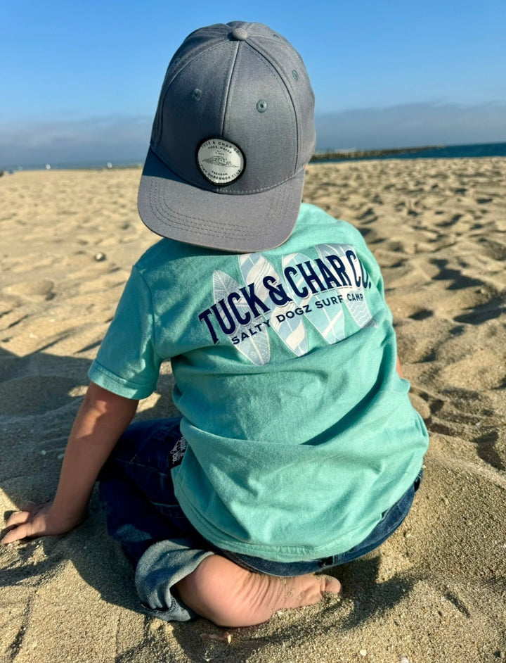 Salty Dogz Surf Camp T-Shirt - Tuck & Char Co.