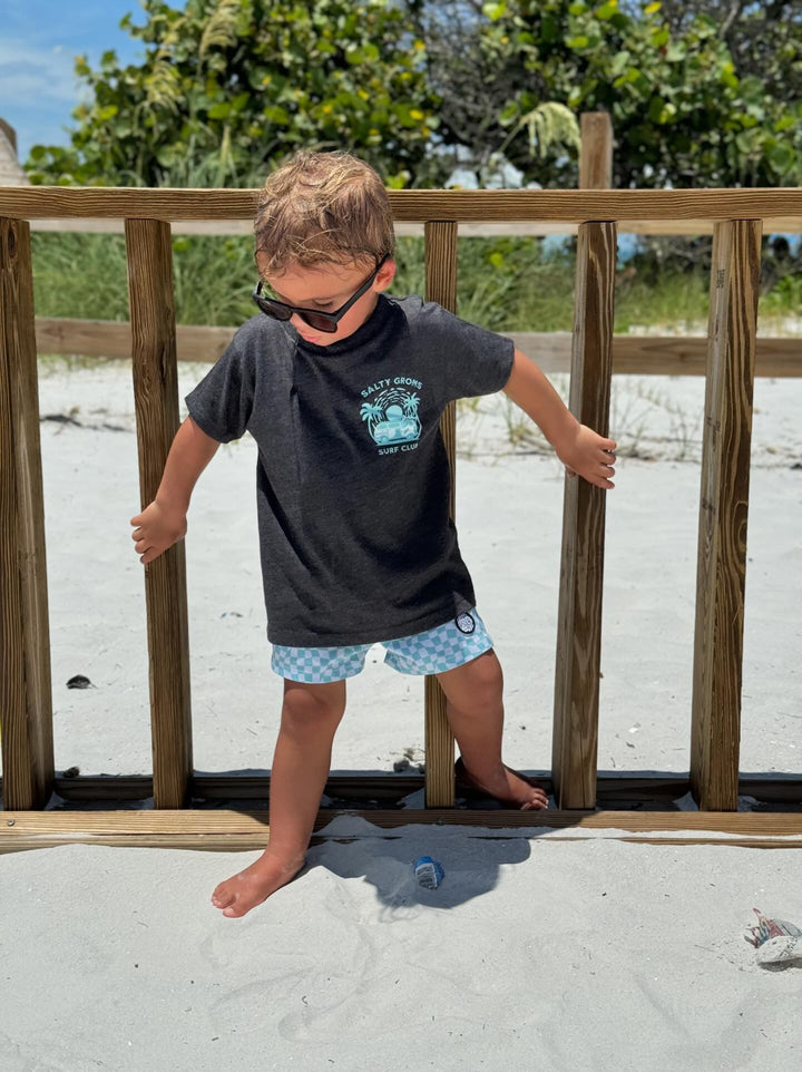 Salty Groms Surf Club T-Shirt - Tuck & Char Co.