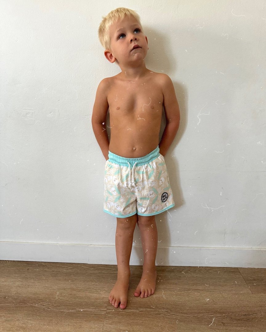 Shakas & Skulls Boys Boardies - Tuck & Char Co.