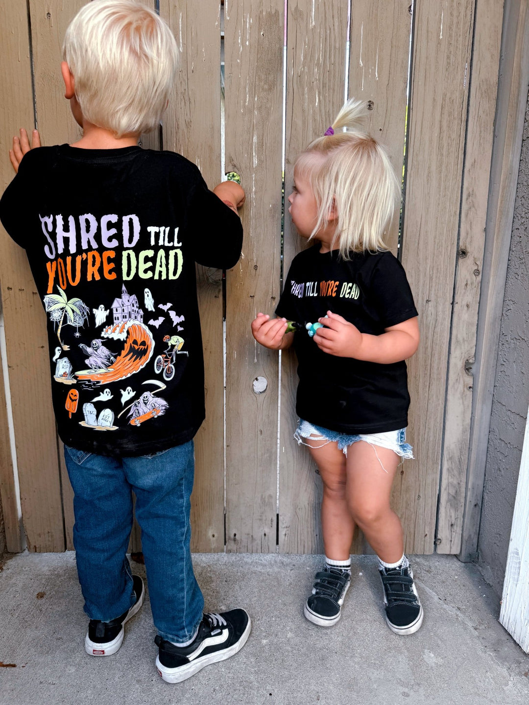 Shred Till You're Dead T-Shirt - Tuck & Char Co.
