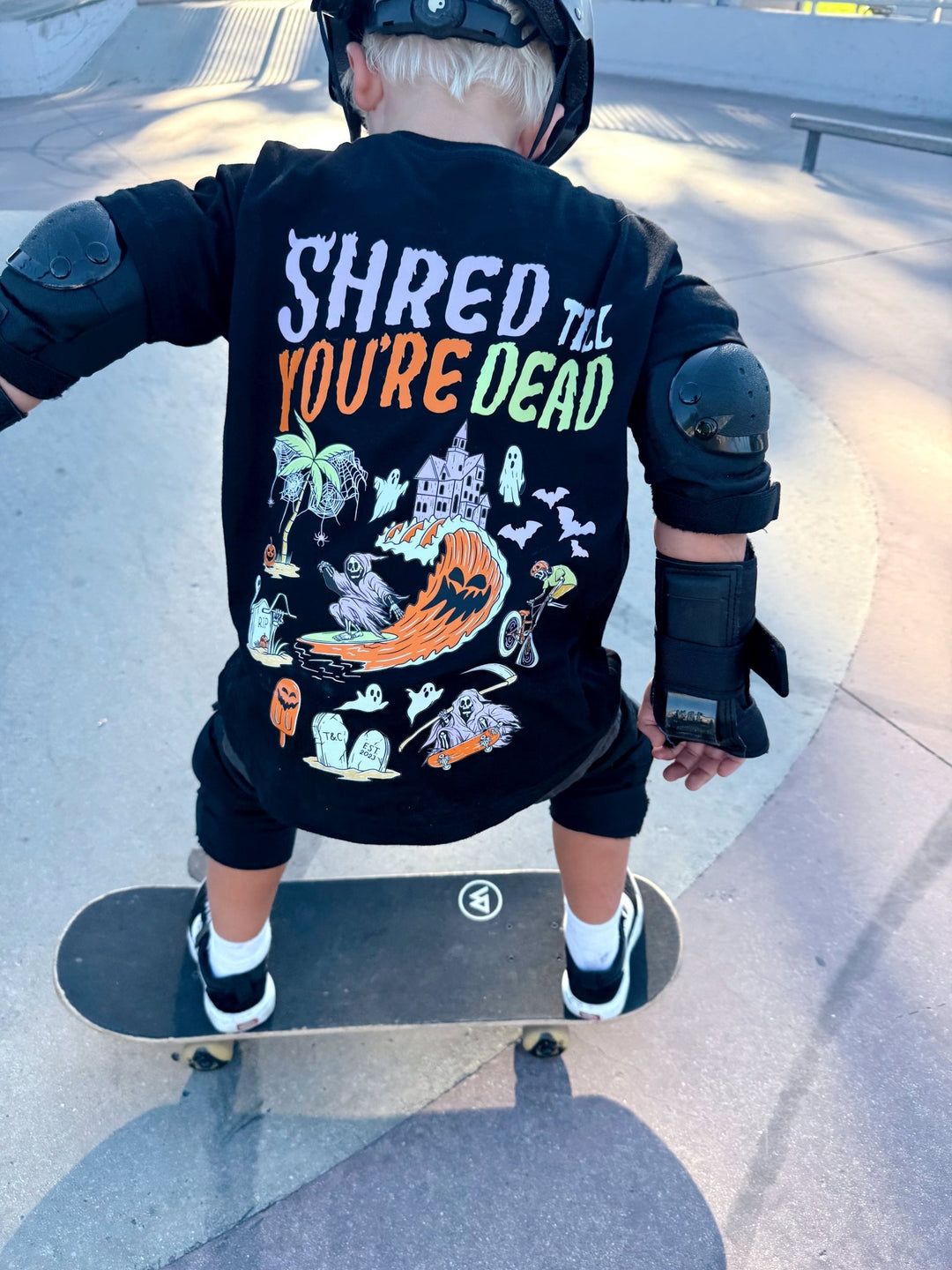 Shred Till You're Dead T-Shirt - Tuck & Char Co.