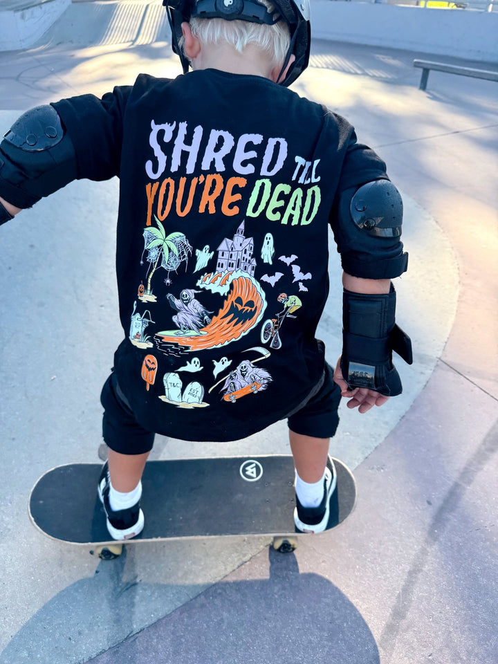 Shred Till You're Dead T-Shirt - Tuck & Char Co.