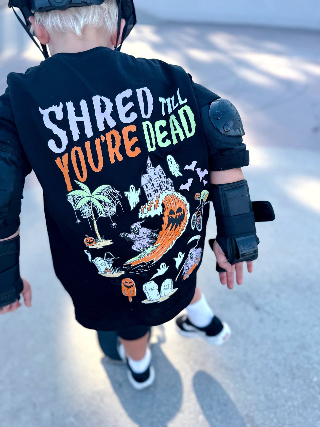 Shred Till You're Dead T-Shirt - Tuck & Char Co.