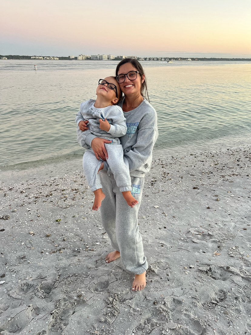 Stoke Maker Blue Green Sweatsuit - Tuck & Char Co.
