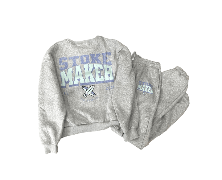 Stoke Maker Blue Green Sweatsuit - Tuck & Char Co.