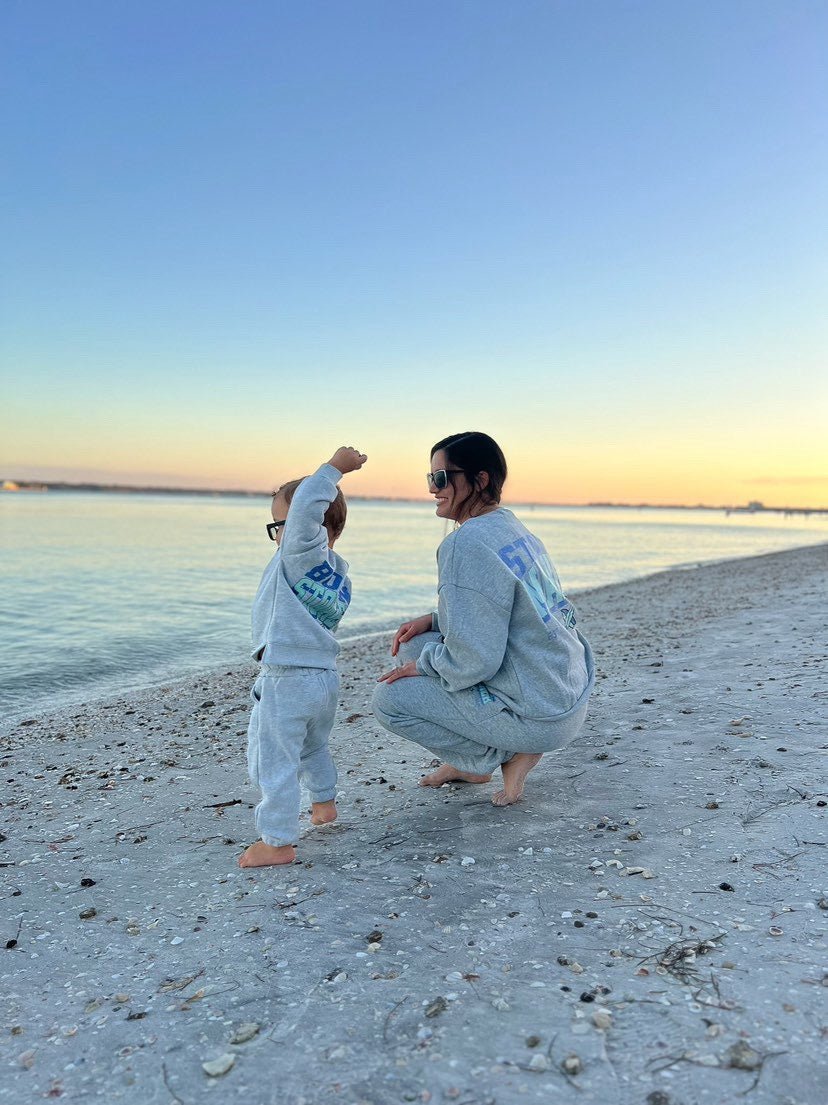 Stoke Maker Blue Green Sweatsuit - Tuck & Char Co.