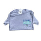 Stoke Maker Gray T-Shirt- Blue/Green - Tuck & Char Co. 