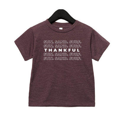 Sun. Sand. Surf. Thankful T-Shirt - Tuck & Char Co. 