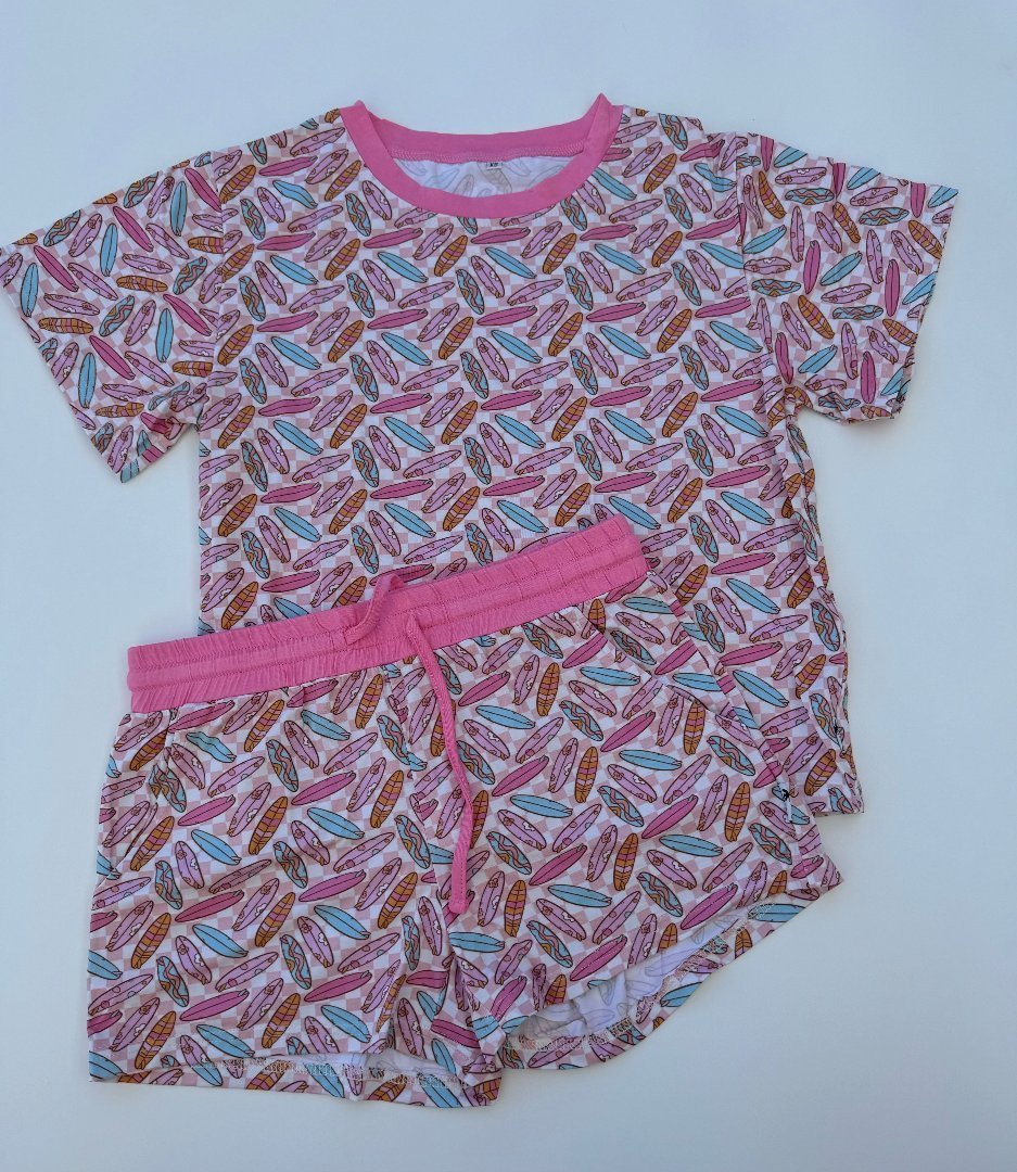 Surfer Girl Mama PJ Set - Tuck & Char Co.