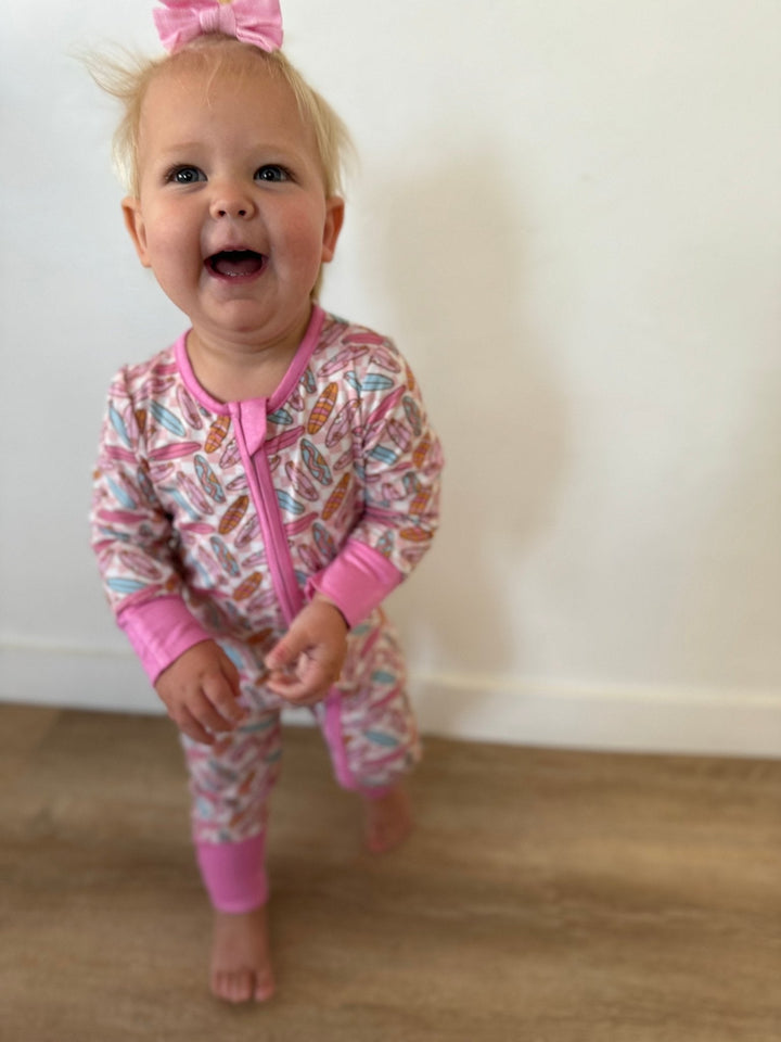 Surfer Girl Romper - Tuck & Char Co.