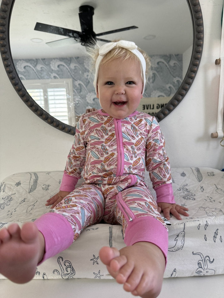 Surfer Girl Romper - Tuck & Char Co.