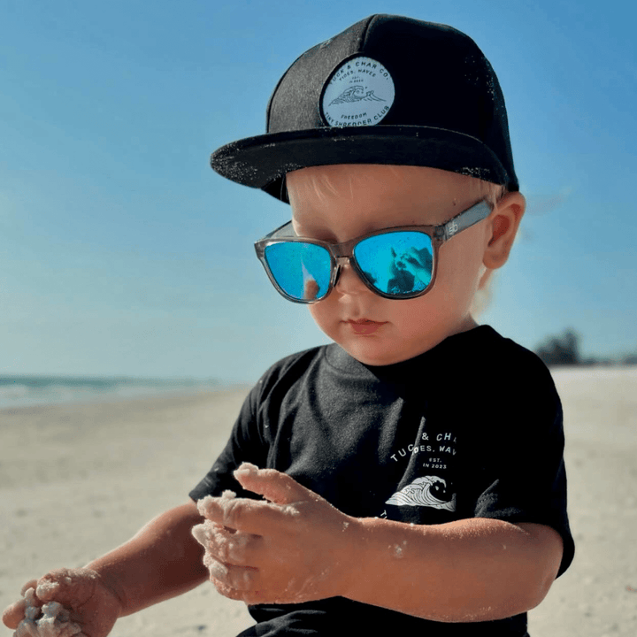Tiny Shredder Club T-Shirt - Black - Tuck & Char Co.