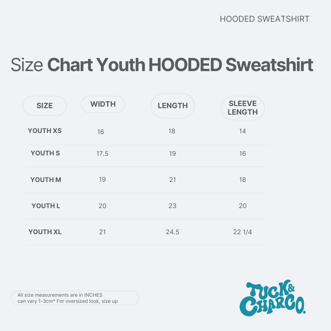 Waves Before Babes - Red Hoodie Sweatshirt - Tuck & Char Co.