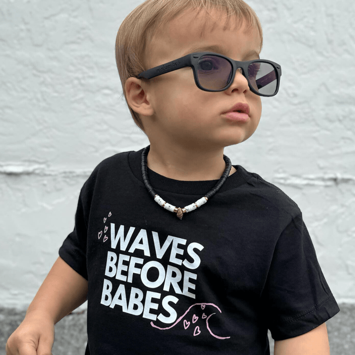 Waves Before Babes - T-Shirt - Tuck & Char Co.