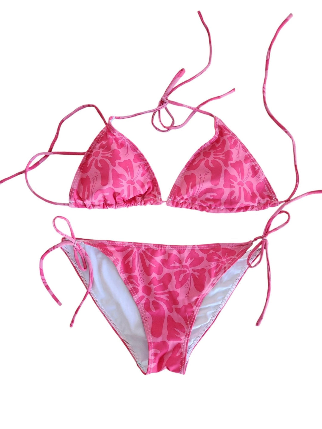 Women’s Hawaiian Hot Pink Bikini - Tuck & Char Co.